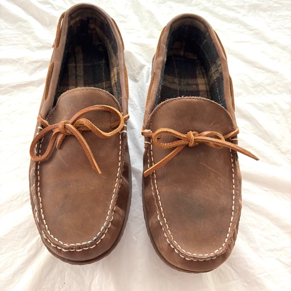 L.L. Bean Brown Loafers Moccasin-Style Slip-Ons - Picture 11 of 13